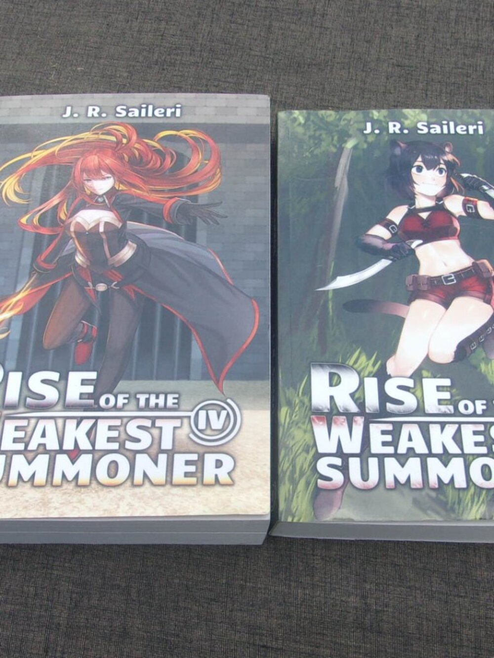 Two Books J.R. Saileri RISE OF THE WEAKEST SUMMONER I and IV